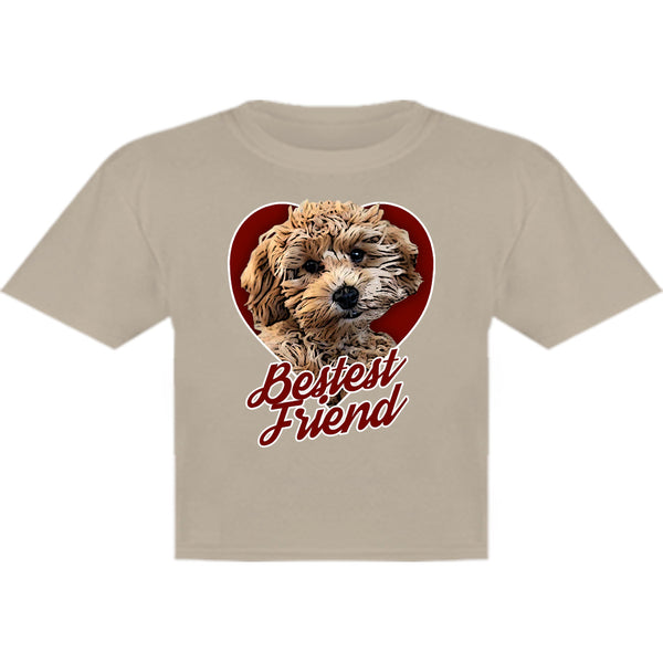 Cavoodle Bestest Friend - Youth & Infant Tee - Graphic Tees Australia