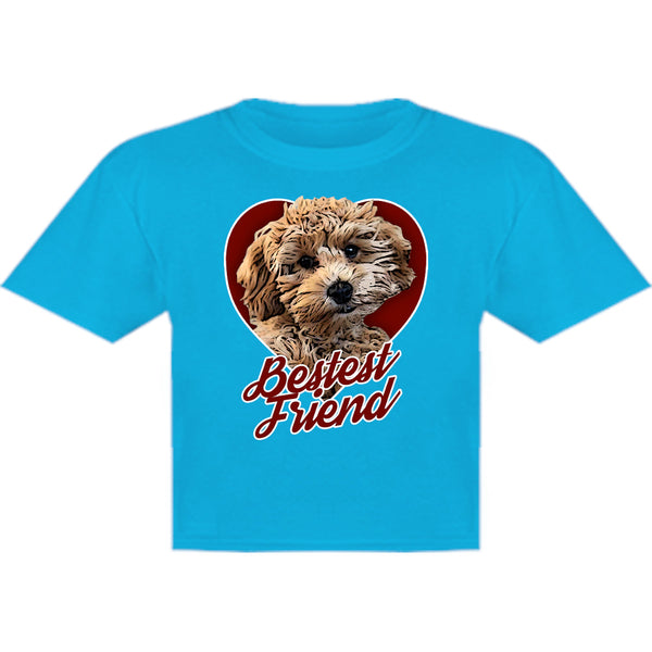 Cavoodle Bestest Friend - Youth & Infant Tee - Graphic Tees Australia