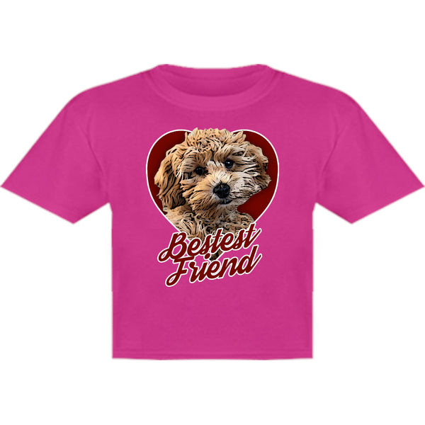 Cavoodle Bestest Friend - Youth & Infant Tee - Graphic Tees Australia