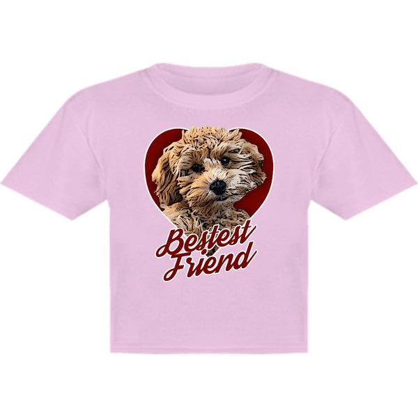 Cavoodle Bestest Friend - Youth & Infant Tee - Graphic Tees Australia