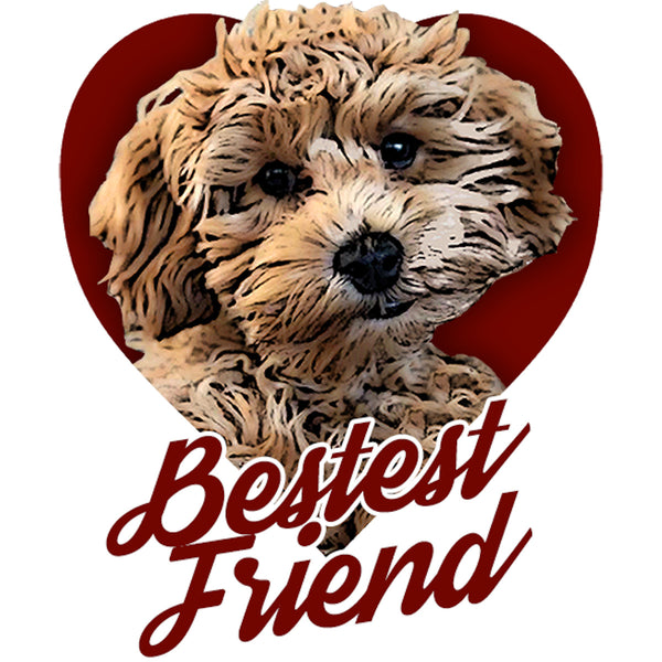 Cavoodle Bestest Friend - Youth & Infant Tee - Graphic Tees Australia