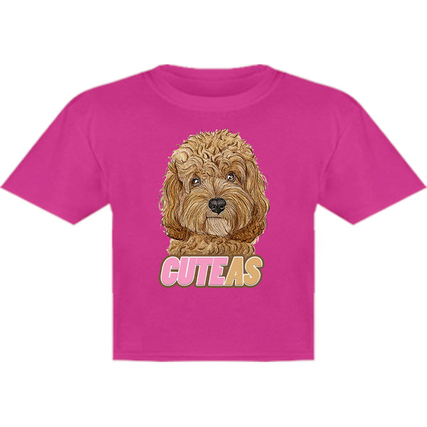 Cavoodle Cute As - Youth & Infant Tee - Graphic Tees Australia