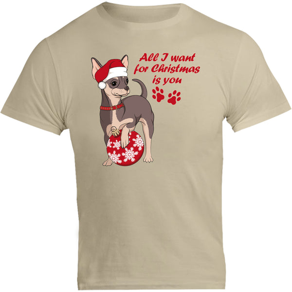 Chihuahua Christmas Bauble - Unisex Tee