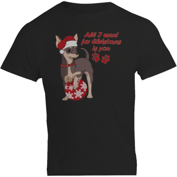 Chihuahua Christmas Bauble - Unisex Tee - Plus Size