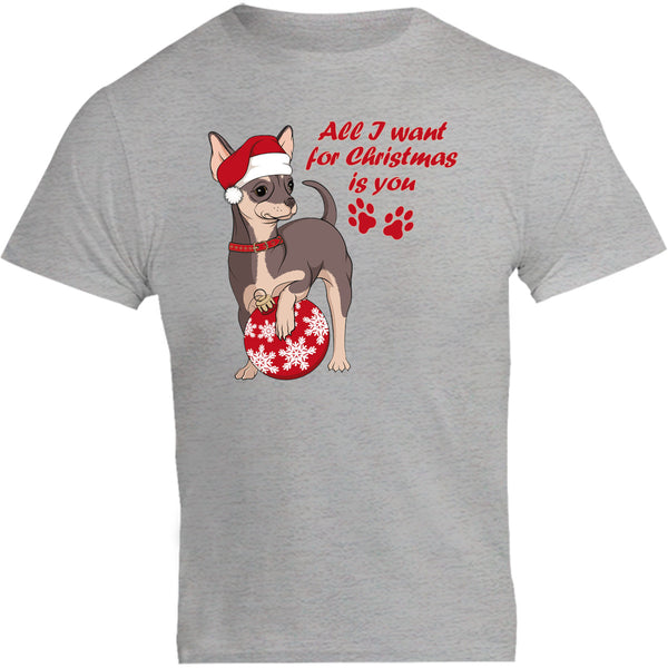 Chihuahua Christmas Bauble - Unisex Tee - Plus Size