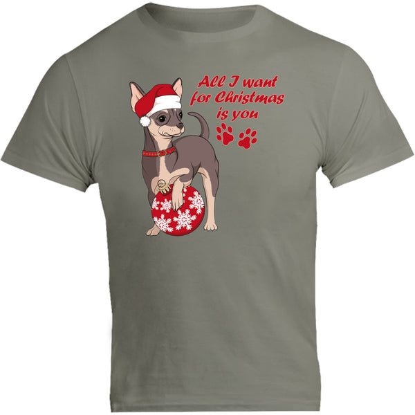 Chihuahua Christmas Bauble - Unisex Tee