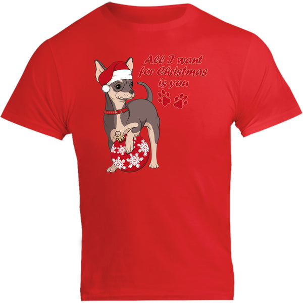 Chihuahua Christmas Bauble - Unisex Tee