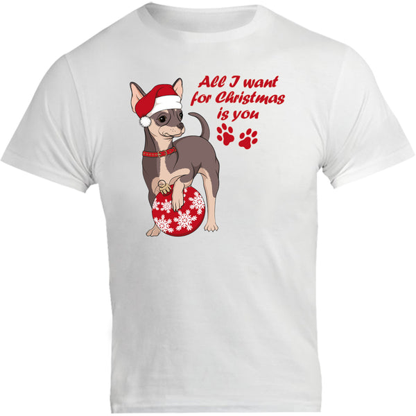 Chihuahua Christmas Bauble - Unisex Tee