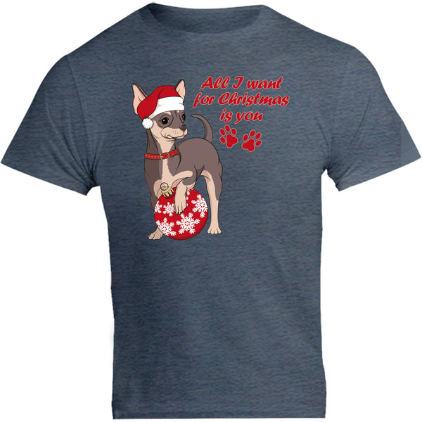 Chihuahua Christmas Bauble - Unisex Tee