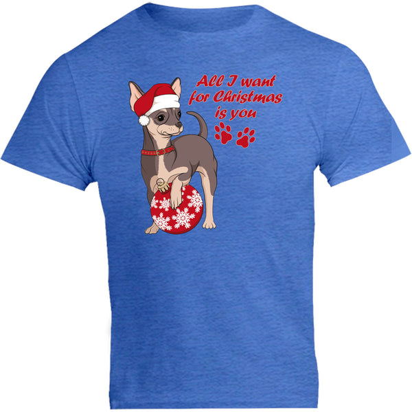 Chihuahua Christmas Bauble - Unisex Tee