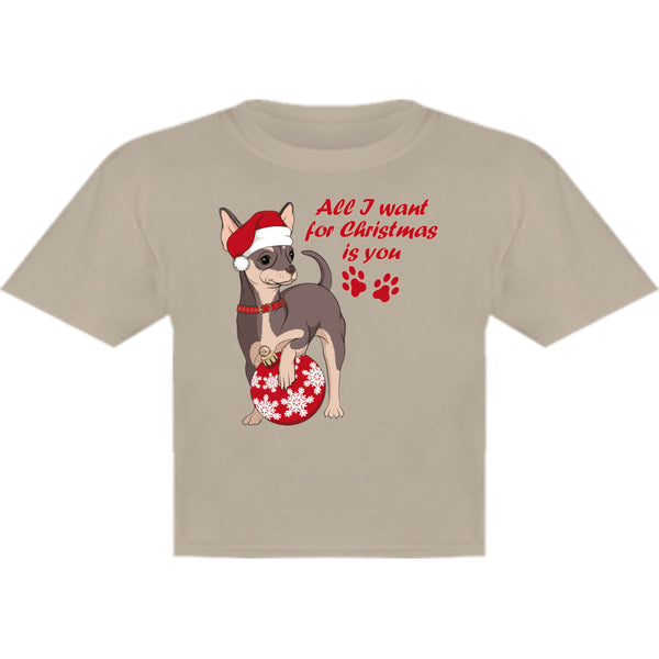 Chihuahua Christmas Bauble - Youth & Infant Tee