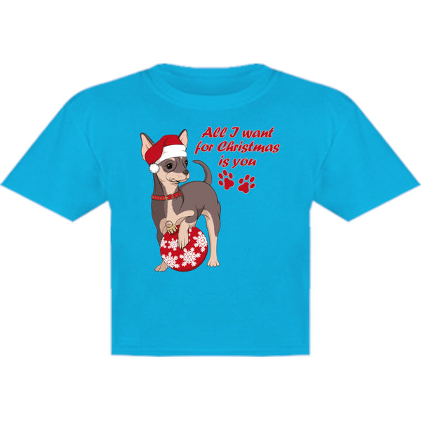 Chihuahua Christmas Bauble - Youth & Infant Tee