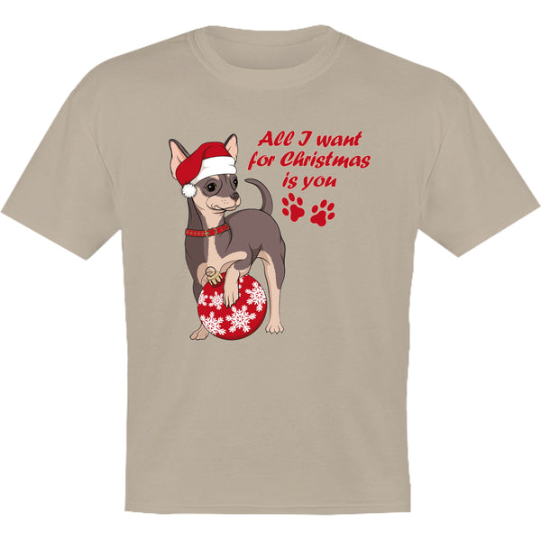 Chihuahua Christmas Bauble - Youth & Infant Tee