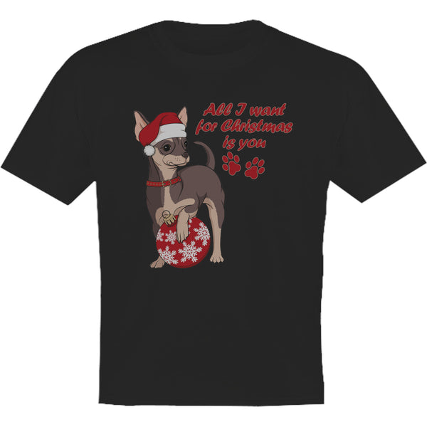 Chihuahua Christmas Bauble - Youth & Infant Tee