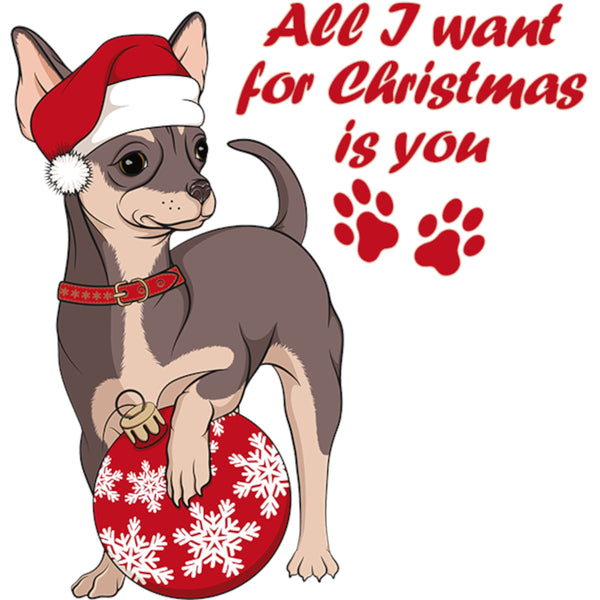 Chihuahua Christmas Bauble - Unisex Tee - Plus Size