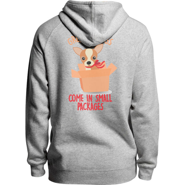 Chihuahua Small Packages - Unisex Hoodie - Plus Size