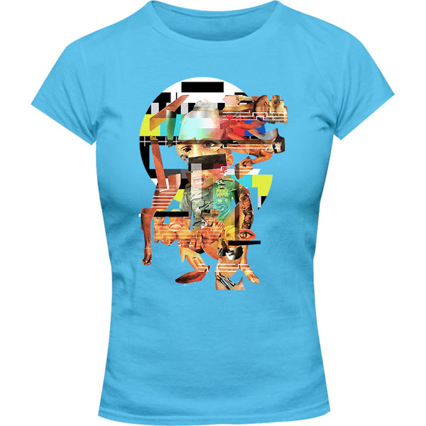 Collage 1 - Ladies Slim Fit Tee - Graphic Tees Australia