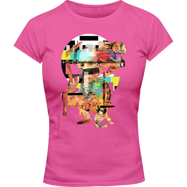 Collage 1 - Ladies Slim Fit Tee - Graphic Tees Australia