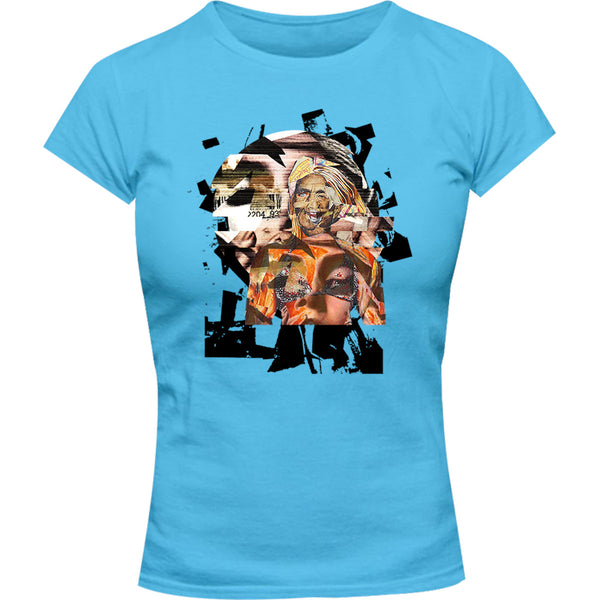 Collage 2 - Ladies Slim Fit Tee - Graphic Tees Australia