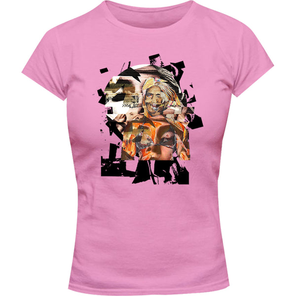 Collage 2 - Ladies Slim Fit Tee - Graphic Tees Australia