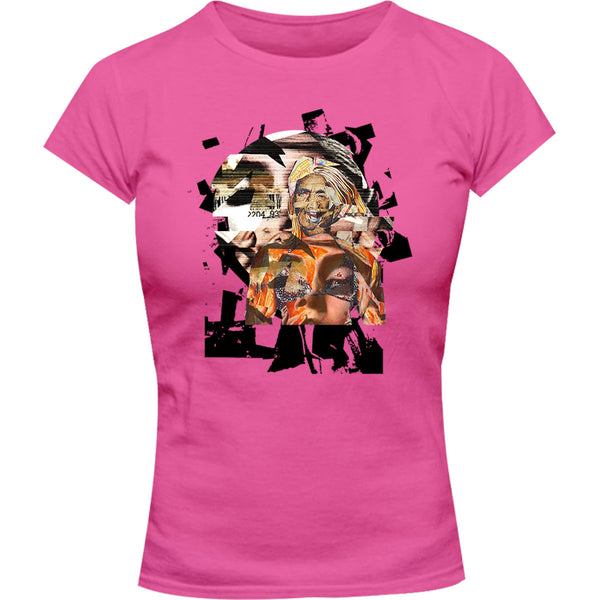 Collage 2 - Ladies Slim Fit Tee - Graphic Tees Australia