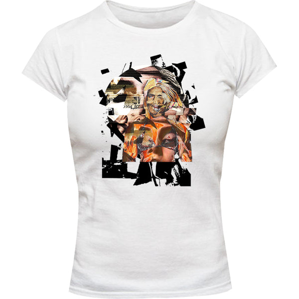 Collage 2 - Ladies Slim Fit Tee - Graphic Tees Australia