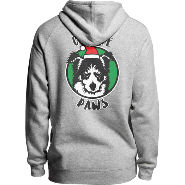 Collie Paws - Unisex Hoodie - Plus Size