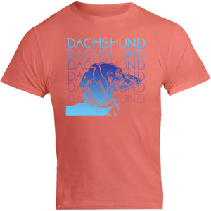 Dachshund Blues - Unisex Tee - Graphic Tees Australia