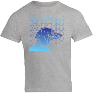 Dachshund Blues - Unisex Tee - Graphic Tees Australia