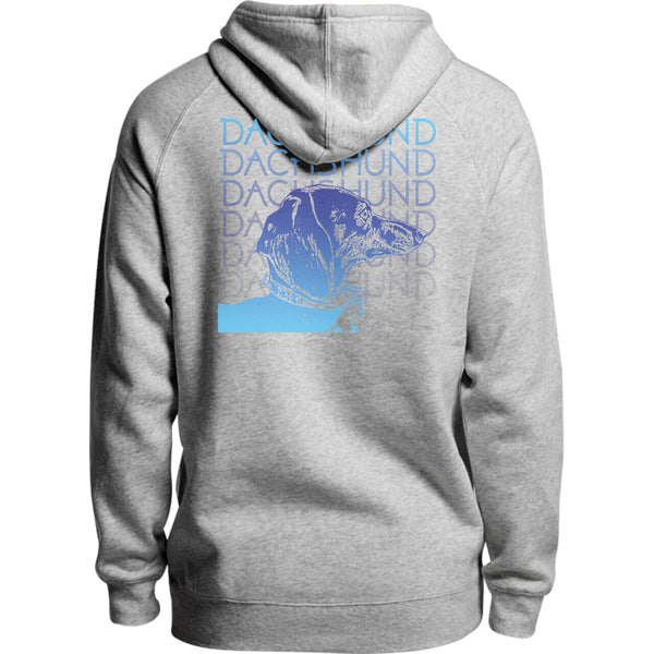 Dachshund Blues - Unisex Hoodie - Plus Size