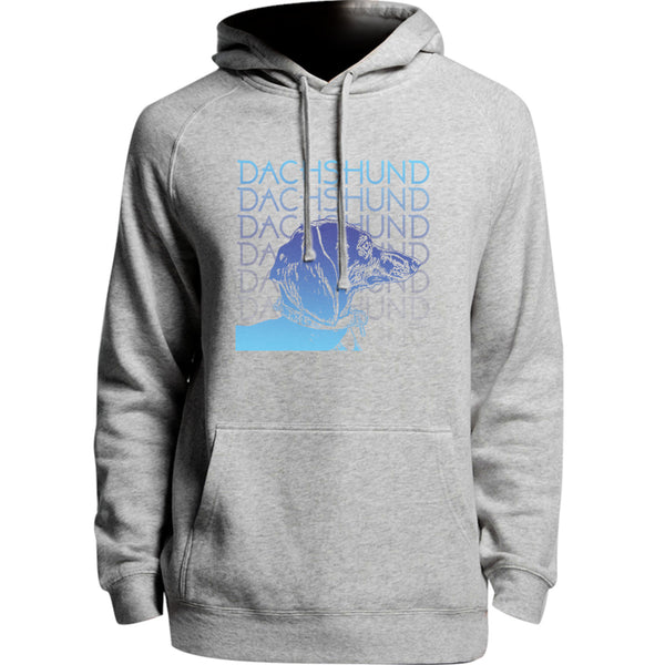 Dachshund Blues - Unisex Hoodie - Plus Size