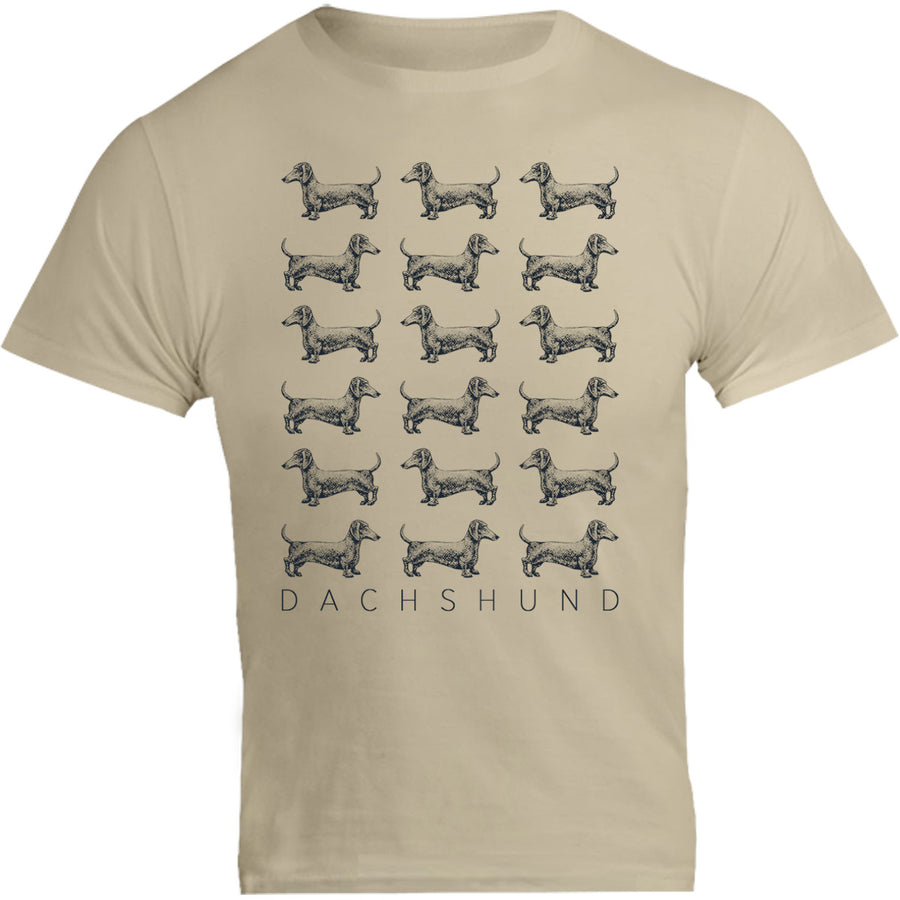 Dachshund Multi - Unisex Tee - Graphic Tees Australia