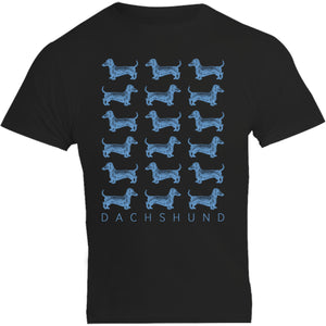 Dachshund Multi - Unisex Tee - Graphic Tees Australia