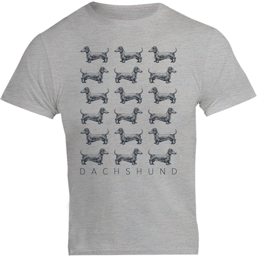 Dachshund Multi - Unisex Tee - Plus Size