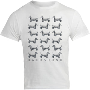 Dachshund Multi - Unisex Tee - Graphic Tees Australia