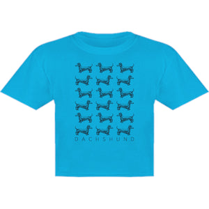 Dachshund Multi - Youth & Infant Tee - Graphic Tees Australia