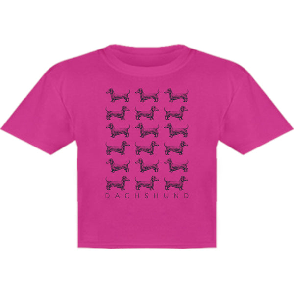 Dachshund Multi - Youth & Infant Tee - Graphic Tees Australia