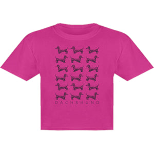 Dachshund Multi - Youth & Infant Tee - Graphic Tees Australia