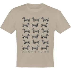 Dachshund Multi - Youth & Infant Tee - Graphic Tees Australia