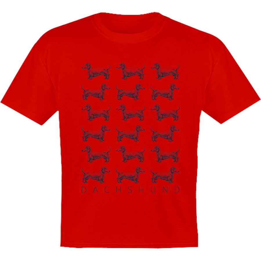 Dachshund Multi - Youth & Infant Tee - Graphic Tees Australia