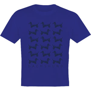 Dachshund Multi - Youth & Infant Tee - Graphic Tees Australia