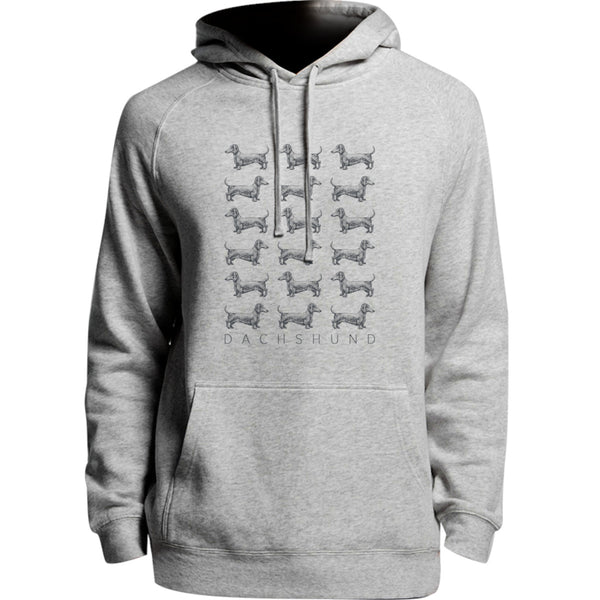 Dachshund Multi - Unisex Hoodie - Plus Size