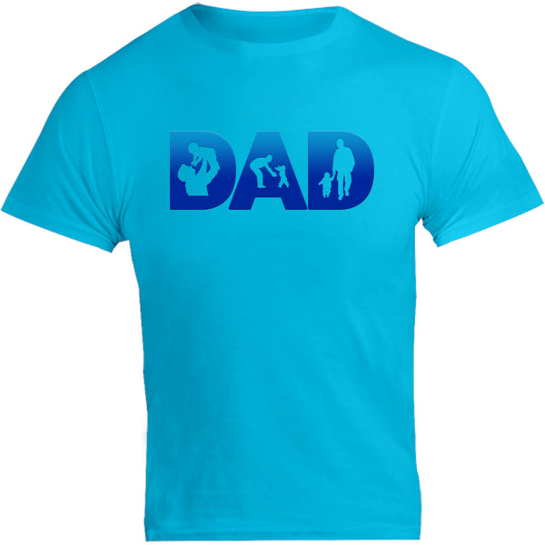 Dad & Child Silhouettes - Unisex Tee - Graphic Tees Australia