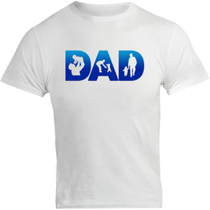 Dad & Child Silhouettes - Unisex Tee - Graphic Tees Australia