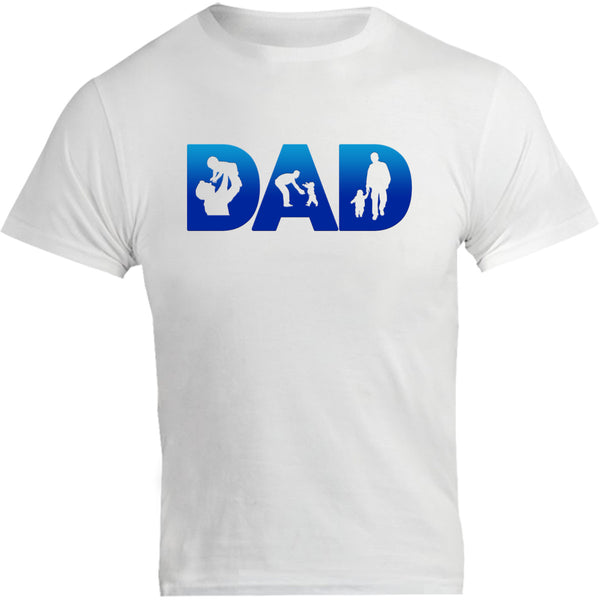 Dad & Child Silhouettes - Unisex Tee - Graphic Tees Australia