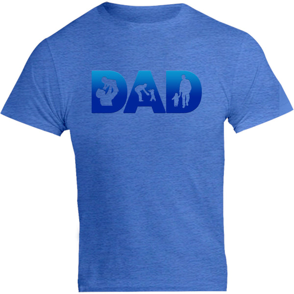 Dad & Child Silhouettes - Unisex Tee - Graphic Tees Australia