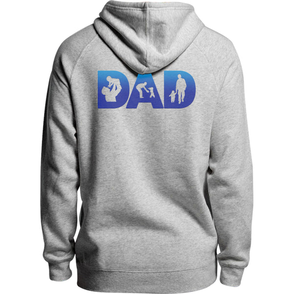 Dad & Child Silhouettes - Unisex Hoodie - Plus Size - Graphic Tees Australia