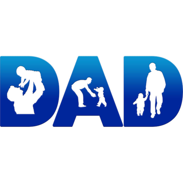 Dad & Child Silhouettes - Unisex Tee - Graphic Tees Australia