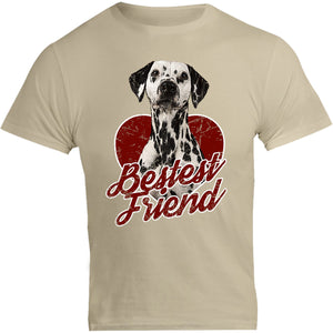 Dalmatian Bestest Friend - Unisex Tee - Graphic Tees Australia