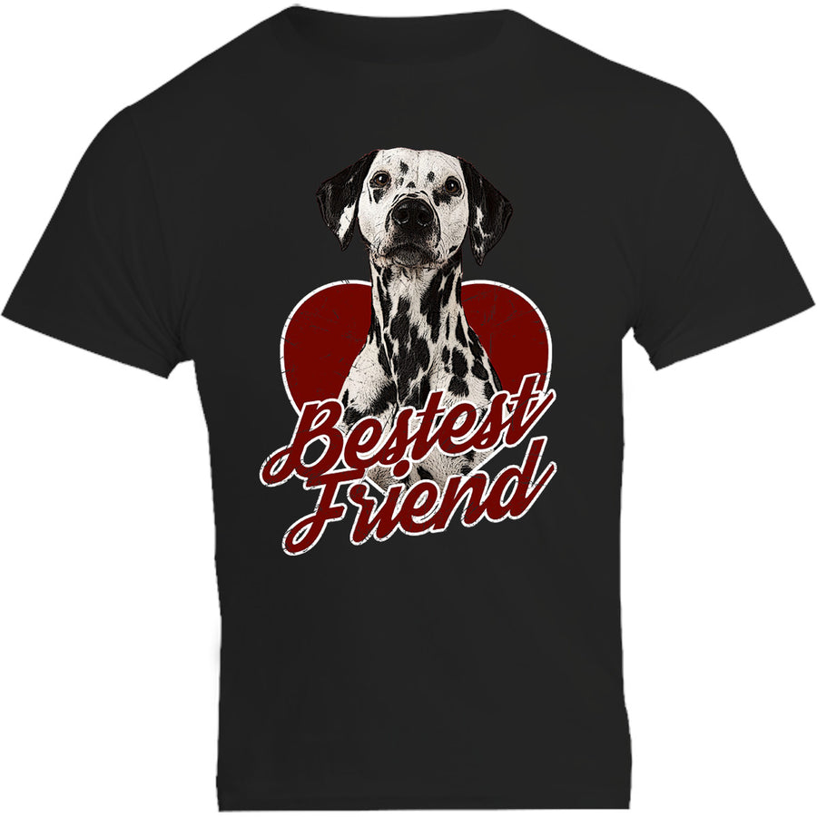 Dalmatian Bestest Friend - Unisex Tee - Graphic Tees Australia